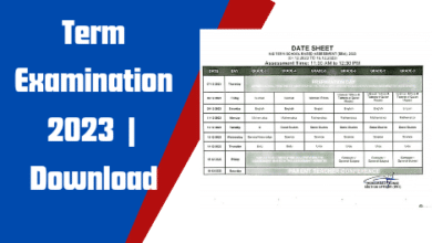 Date Sheet SBA 2nd Term Examination 2023 | Download