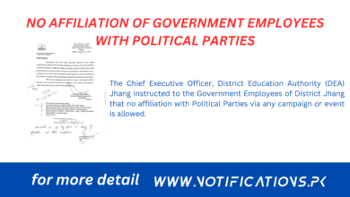 Affiliation of Government Employees with Political Parties