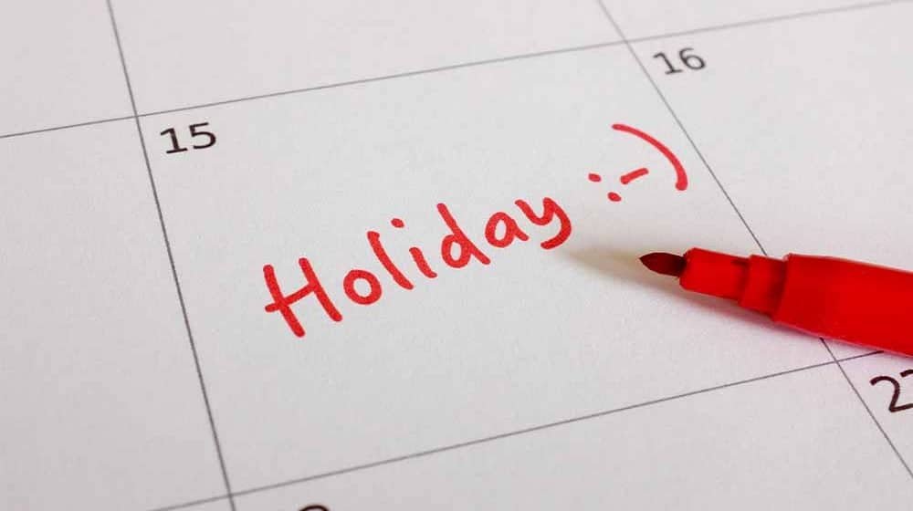 Notification Public and Optional Holidays for the Year 2024