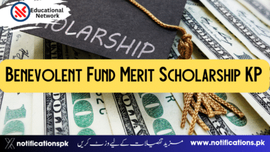Benevolent Fund Merit Scholarship KP