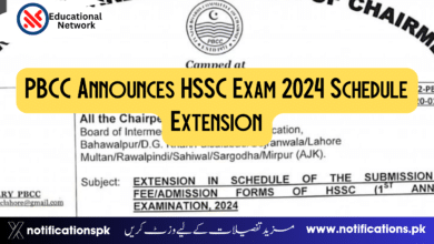 PBCC Announces HSSC Exam 2024 Schedule Extension