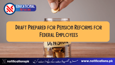 Draft Prepared for Pension Reforms for Federal Employees 2024