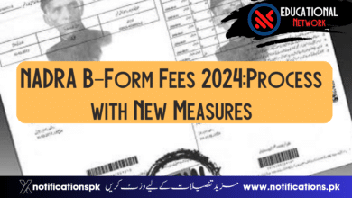 NADRA B-Form Fees 2024:Process with New Measures