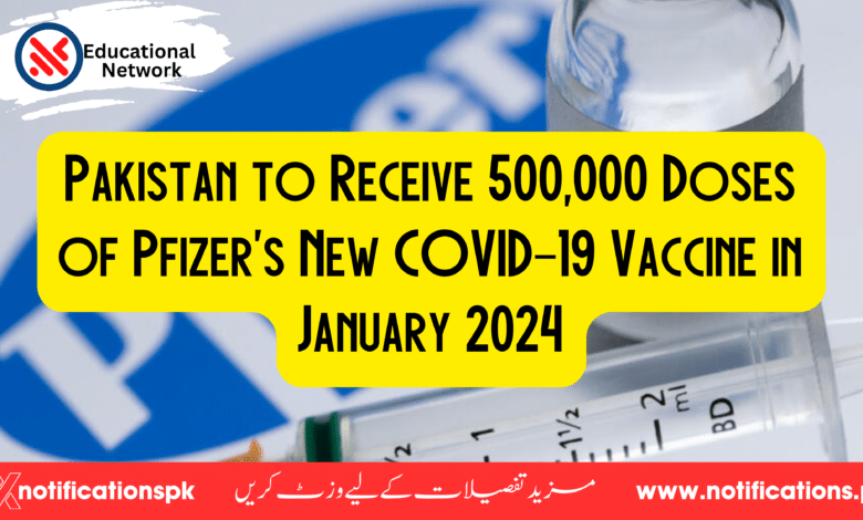 Pakistan to get Pfizer’s updated COVID shots