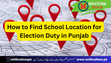 How to Find School Location for Election Duty in Punjab