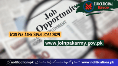 Join Pak Army Sipahi Jobs 2024 | www.joinpakarmy.gov.pk