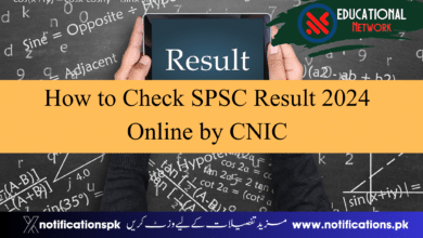 How to Check SPSC Result 2024 Online by CNIC